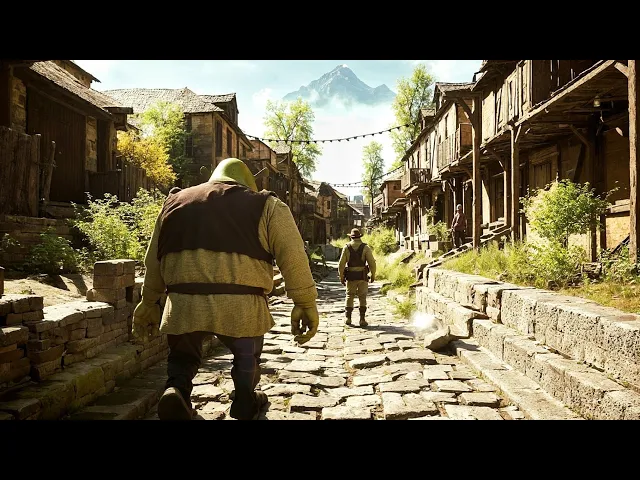 Imagining SHREK  Massive Open World Game