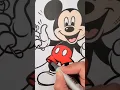 MICKEY Coloring Mickey Mouse and Kite Coloring Page