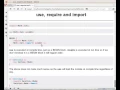 What is the difference between require and use in Perl What does import do