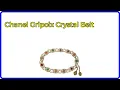 REVIEW Chanel Gripoix Crystal Belt First Look