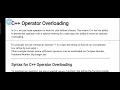 Module 3 Operator overloading part1 Binary operator overloading