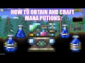 How To Find And Craft All Mana Potions - Terraria Beginner s Guide