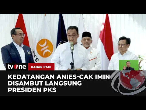 Anies Baswedan dan Muhaimin Sambangi DPP PKS
