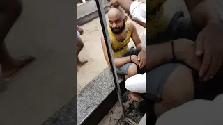 dwaraka tirumala temple hair shave video