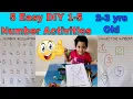 Number Recognition Activities for Preschoolers Easy DIY Math Activities Learn Numbers
