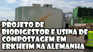 Projeto de Biodigestor e Usina de Compostagem em Erkheim na Alemanha