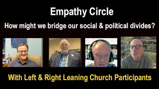 Empathy Circle How might we bridge our social divides Left Right leaning Church participants