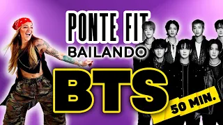 💜 BTS | PONTE FIT BAILANDO | 50 minutos de baile en casa (Zumba at home)