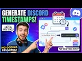 The Easiest Way To Make Discord Timestamps No Coding Required