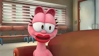 YMV Garfield and Arlene s Conversation From The Flintstone