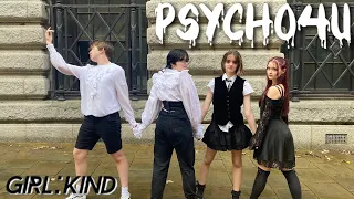 Download [KPOP IN PUBLIC] GIRLKIND (걸카인드) - Psycho4U (싸이코4U) Halloween Ver. | COVE MP3