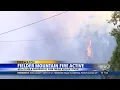 Fielder Mountain Fire actively burns as residents look to evacuate