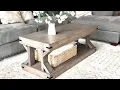 Easy to Build Modern Farmhouse Coffee Table