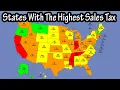 States With The Highest And Lowest And No Sales Tax Rates - States With Lowest Local Sales Tax