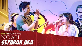 Download NOAH - Separuh Aku (Ft. Arvina) | #GENNGOPI BARENG NOAH MP3