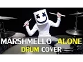 Download Lagu Alone - Marshmello - Drum Cover - Ixora (Wayan)
