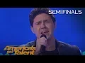 Daniel Emmet Singer Stuns With Somewhere From West Side Story America's Got Talent 2018