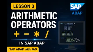 SAP ABAP Tutorial for Beginners Arithmetic Operators Explained