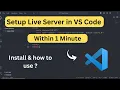 How to Install Live Server in VS Code Complete Step-by-Step Guide VS Code