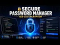 secure password manager