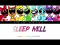 Smiling critters | Sleep Well + cover {Color Coded} Lyrics / Full