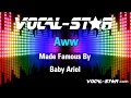 Lagu Baby Ariel - Aww (Karaoke Version) with Lyrics HD Vocal-Star Karaoke