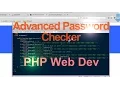Advanced Password Strength Checker With PHP