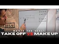 Take off VS Make up of fittings in plumbing