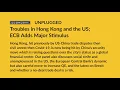 UP 204 - Troubles in Hong Kong and the US ECB Adds Major Stimulus