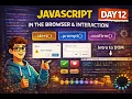 JavaScript in the Browser - alert prompt confirm DevTools DOM Introduction