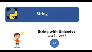Interview Prep Python Part-46 STRING With UNICODES ord chr