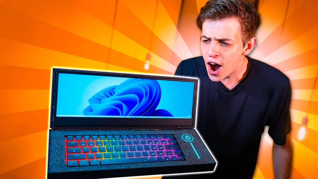 FIZ O PRIMEIRO NOTEBOOK ULTRAWIDE 4K