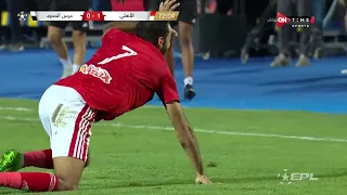 أهداف المباراة المجنونة بين الأهلي حرس الحدود ليلة تتويج المارد الأحمر بدرع الدوري 