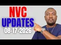 NVC National Visa Center UPDATES OF THIS WEEK 08-17-2026