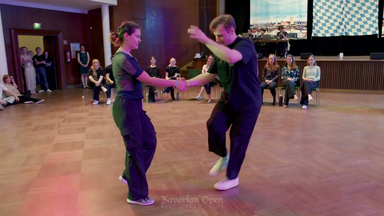 Michael Kuss & Christina Landowski - 2nd place Advanced Jack&Jill Finals - Bavarian Open 2025