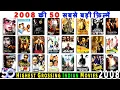 Lagu Top 50 Highest GROSSING Indian Movies Of 2008 | Top 50 Bollywood Movies Of 2008 | Hit or Flop 2008.