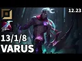 Varus ADC vs Samira - KR Master Patch 12 23