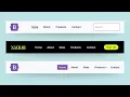 Responsive Navbar Using Bootstrap 5 Hindi Tutorial