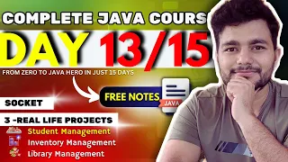 Day 13 15 Java Complete Course From Zero to Java Hero in Just 15 Days Java Socket