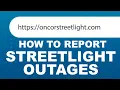 Reporting a Streetlight Outage