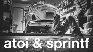 How do atoi and sprintf work under the hood Conversions between strings and integers