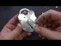 (1395) UK Chastity Belt (Fire Brigade) Lock