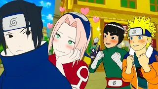 Naruto e Rock Lee TENTAM Conquistar a Sakura! 💘 | Naruto VR