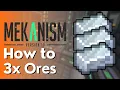 Mekanism - 3X Ore Processing Complete Tutorial