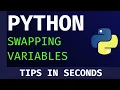 Python Tips in Seconds Swapping Variables interview questions
