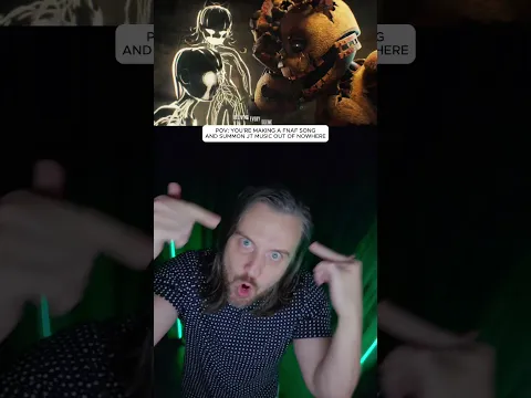 Bro came out of nowhere @JTM #fnaf #springtrap #music