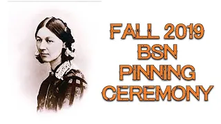 Fall 2019 UTA College of Nursing and Health Innovation BSN Pinning Ceremony