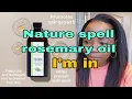 Rosemary oil nature spell how I apply mine faithletsgrow