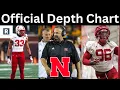 Nebraska Football Depth Chart In 2025 Surprise Starters