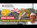 BERKAT NETIZEN❗TUMPUKAN SAMPAH KALI SRENGSENG MULAI DI EVAKUASI❗SAMPAI MENGGUNUNG SETINGGI ATAP❗